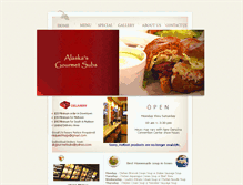 Tablet Screenshot of akgourmetsubs.com